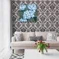 thumbnail image 4 of Epic Art 'Blue Hydrangeas I' by Tim O'Toole, Acrylic Glass Wall Art, 24"x24", 4 of 5