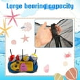 thumbnail image 4 of Tutuviw Pool Float Storage Bag,Heavy-Duty Pool Storage Bag,Foldable Swimming Pool Hanging Mesh Organizer Large Adjustable Net for Inflatables Balls Toys,Floats, Football, Basketballs (Black), 4 of 9