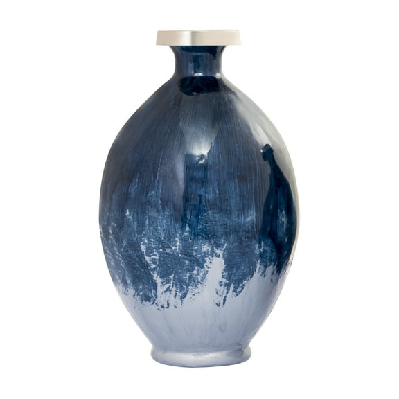 Elk Home Bahama Medium Eclectic Vase in Blue Finish