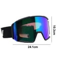 thumbnail image 2 of Double Layer Anti-Fog Cylindrical Ski Goggles Snow Sports Goggles, 2 of 5