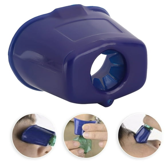 Portable Eyedrop Guide Help Applicator Aid Bottle Holder Tool Home Care Accessory,Eyedrop Guide