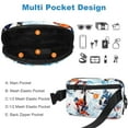 thumbnail image 5 of Ice Hockey Pocket Running Belt for Women Men, Phone Holder for Running, Running Fanny Pack for Women Men, Holder for Phone, Running Waist Pack, Adjustable Size, 5 of 6