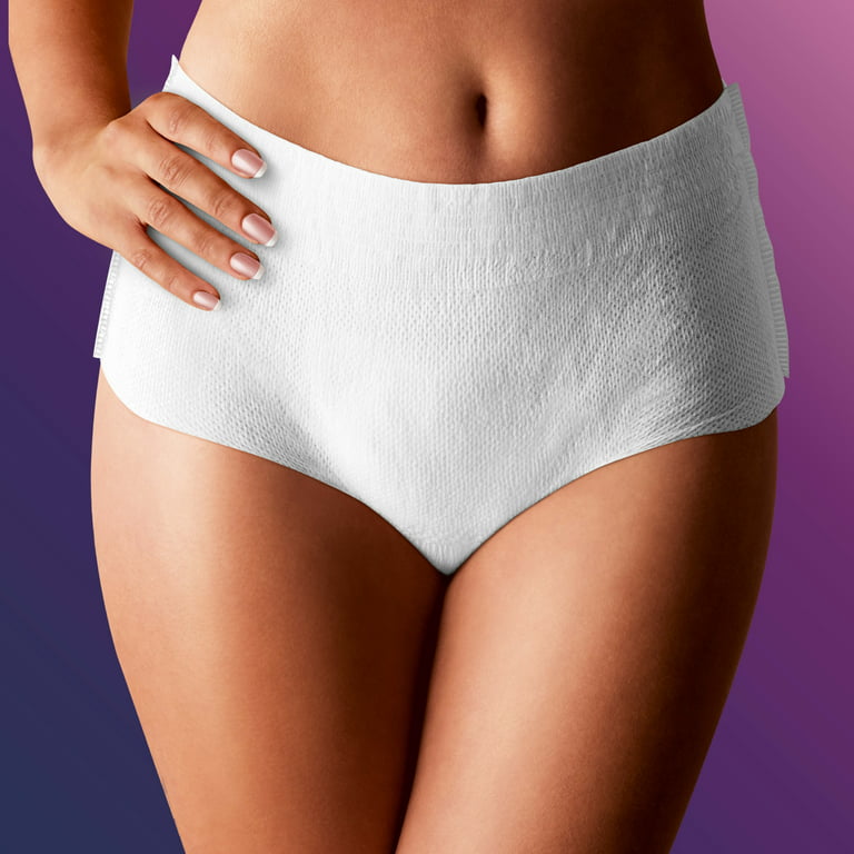 TENA Stylish Designs Underwear XL 28ct. : : Health