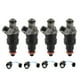 thumbnail image 2 of Inyectores de combustible Dodge, 4 piezas Inyectores de combustible 53030778 Piezas del sistema de combustible Inyectores de combustible para Jeep Diseño revolucionario, 2 of 9