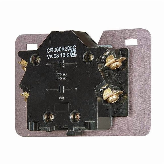 Ge Aux Contact Block,1NO/1NC,Size 2 CR305X200C