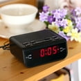 thumbnail image 5 of Reloj Despertador Digital Led Radio Led Rojo Pantalla De Tiempo Reloj Moderno Radio Fm Alarma Dual Zumbador Snooze Sleep Radio Enchufe De La Ue Minnieouse EL011790-00, 5 of 5
