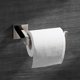 thumbnail image 1 of 1 pieza de soporte para papel higiénico de color plateado, soporte para rollo de acero inoxidable pulido, soporte para papel higiénico para baño y cocina (cuadrado), 1 of 5