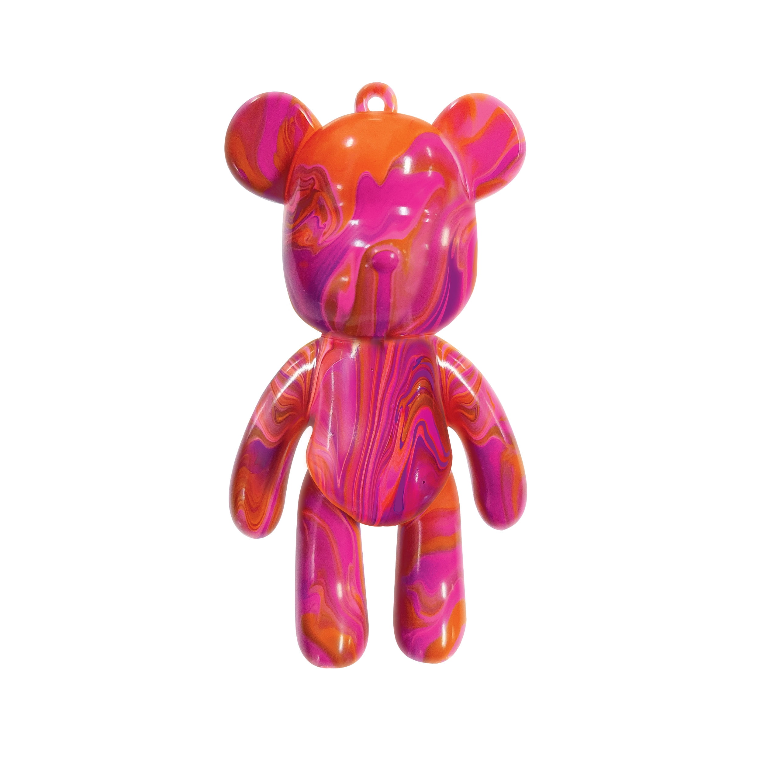 Pour Palz Bear Neon Keyring Asst - DIY Paint & Pour Craft Kit for Kids Ages 5+