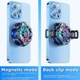 thumbnail image 7 of X106 Magnetic/Back-clip 2IN1 Semiconductor Radiator Digital Display Fast Cooling 3 Gears Adjustable Heat Sink for IPhone Tablet, 7 of 7
