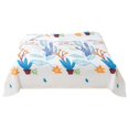 thumbnail image 2 of Four-Piece Bedding Set,60x40 Inch Rustic Style Reversible Summer Quilt | Soft Microfiber All Season Bedding | Lightweight Conditioning Blanket For Single Beds & Couch Naps, 2 of 7