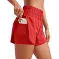 thumbnail image 1 of Shorts CRZ YOGA de tiro alto con abertura de 3" y bolsillos XL, 1 of 6
