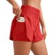 thumbnail image 1 of Shorts CRZ YOGA de tiro alto con abertura de 3" y bolsillos XL, 1 of 6