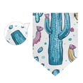 thumbnail image 3 of Hand Drawn Cactus Garden Flag 18" x 12.5" Double Sided Yard Lawn Outdoor Decor Small Yard Flags, 3 of 6