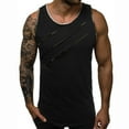 thumbnail image 2 of Mens Tank Top Beach Spring And Summer Casual Fashion Short-sleeved Printed Retro Shirt, 2 of 6
