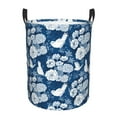 thumbnail image 6 of Lsque Rose Flowers pattern Laundry Hamper Basket, Tall Woven Rope Hamper Basket for Clothes, Lightweight Storage Basket, Collapsible Waterproof-Medium, 6 of 8