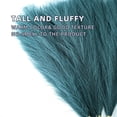 thumbnail image 2 of 6PCS Faux Pampas Grass 17"/43cm Artificial Pompous Grass Fake Pompass Branches Vase Filler Flower Arrangement for Home,Living Room, Kitchen, Wedding ,Boho Decor (Stone blue), 2 of 11