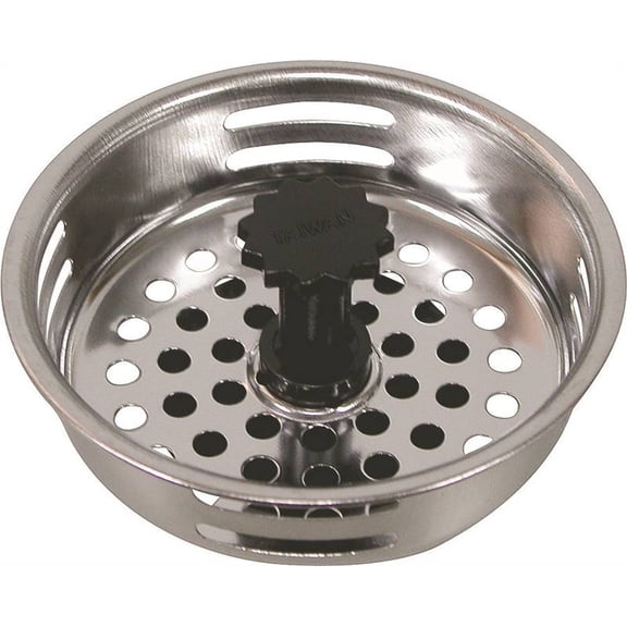 Worldwide Sourcing 24464-3L Replacement Strainer Basket, Stainless Steel