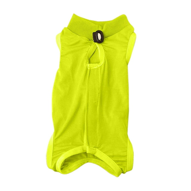 Hearth & Gear Combinaison de Récupération pour Chat pour Mâle Femelle Chien Léchage Abdominal Ou Peau Pyjama de Récupération pour Animal Tissu Doux pour Chats Très Petit Chiot Femelle Chihuahua pour Fille Support de Tapis d'Entraînement pour Animal Ventre