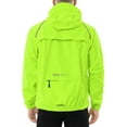 thumbnail image 4 of BALEAF Men's Cycling Running Jacket Waterproof Windbreaker Reflective Yellow Size XXXL, 4 of 7