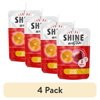 (4 pack) ShineWater, Vitamin D, Antioxidants, Zero Sugar, Fruit Punch, Box of 8 Pouches