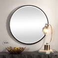 thumbnail image 2 of 09456-Uttermost-Benedo - 42 inch Round Mirror - 42 inches wide by 1.5 inches deep, 2 of 10