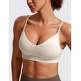 thumbnail image 6 of CRZ YOGA Butterluxe V-Neck Sports Bras for Women Padded Yoga Top, 6 of 8