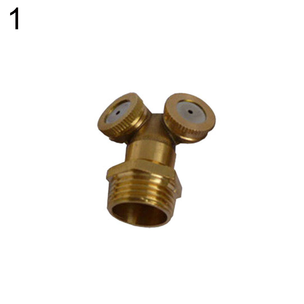 Details about 4" Garden Brass Hose Nozzle Heavy Duty Adjustable Twist