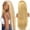 13*4 | #613 Blonde | Deep Wave, variant on 613 Lace Front Wig Human Hair Body Wave 13x4 Blonde Lace Front Wigs Human Hair Pre Plucked 180% Density 613 HD Lace Frontal Wig Transparent Lace With Baby Hair 20 inch
