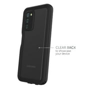 Body Glove Tidal Waterproof Phone Case for Samsung Galaxy A03s - Black/Clear