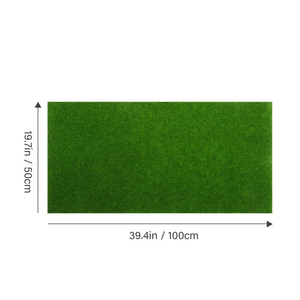 Willstar épaississement gazon artificiel pelouse Faux gazon tapis  synthétique intérieur extérieur paysage Golf jardin vert décor 