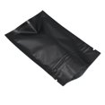 thumbnail image 1 of FERENLI 100 bolsas planas con cierre de cremallera para cierre de papel de aluminio con cremallera, bolsa de café, almacenamiento de alimentos, bolsas de Mylar resellables con calor, bolsas resellable, 1 of 1