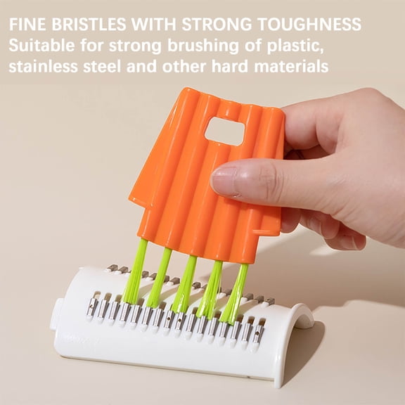 AZXY Bottle Scrub Brush,Bottle Scrub Brush with Handle,Small Bottle Scrub Brushes,Bottle Crevice Cleaning Brush,Crevice Cleaning Brush Set for Cups, Grout & Tight Spaces