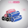 thumbnail image 3 of HolaHatha Soft Hand Weights Strength Training Equipment 1, 2, and 3 Pound Sets, 3 of 12