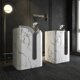 thumbnail image 2 of Front Desk Lectern Reception Desk Restaurant Counter Beauty Salon Luxury Reception Desk Modern Podium Recepcion Bar Furniture My Lux Decor Round, 2 of 7
