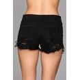 thumbnail image 2 of BeWicked Women's Looped in Distress Shorts J5, 2 of 3