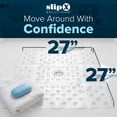 thumbnail image 6 of SlipX Solutions 27 x 27 Extra Large Square Shower Mat in Clear, 6 of 8