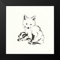 thumbnail image 2 of Paschke, Chris 15x15 Black Modern Framed Museum Art Print Titled - Line Fox, 2 of 5