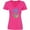 Hot Pink, variant on Inktastic Cornflower Women's V-Neck T-Shirt