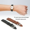 thumbnail image 1 of Replacement Watch Strap, Watch Strap, Durability and Reliability PU Leather Universal for Watchmaker Men Women, 1 of 7