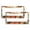 Pattern-954, variant on 2 PCS Red Truck Sunflowers And Maple Leaves License Plate Frames Autumn Thanksgiving License Plate Frames Cover Holders Metal 2 Hole for US And CA