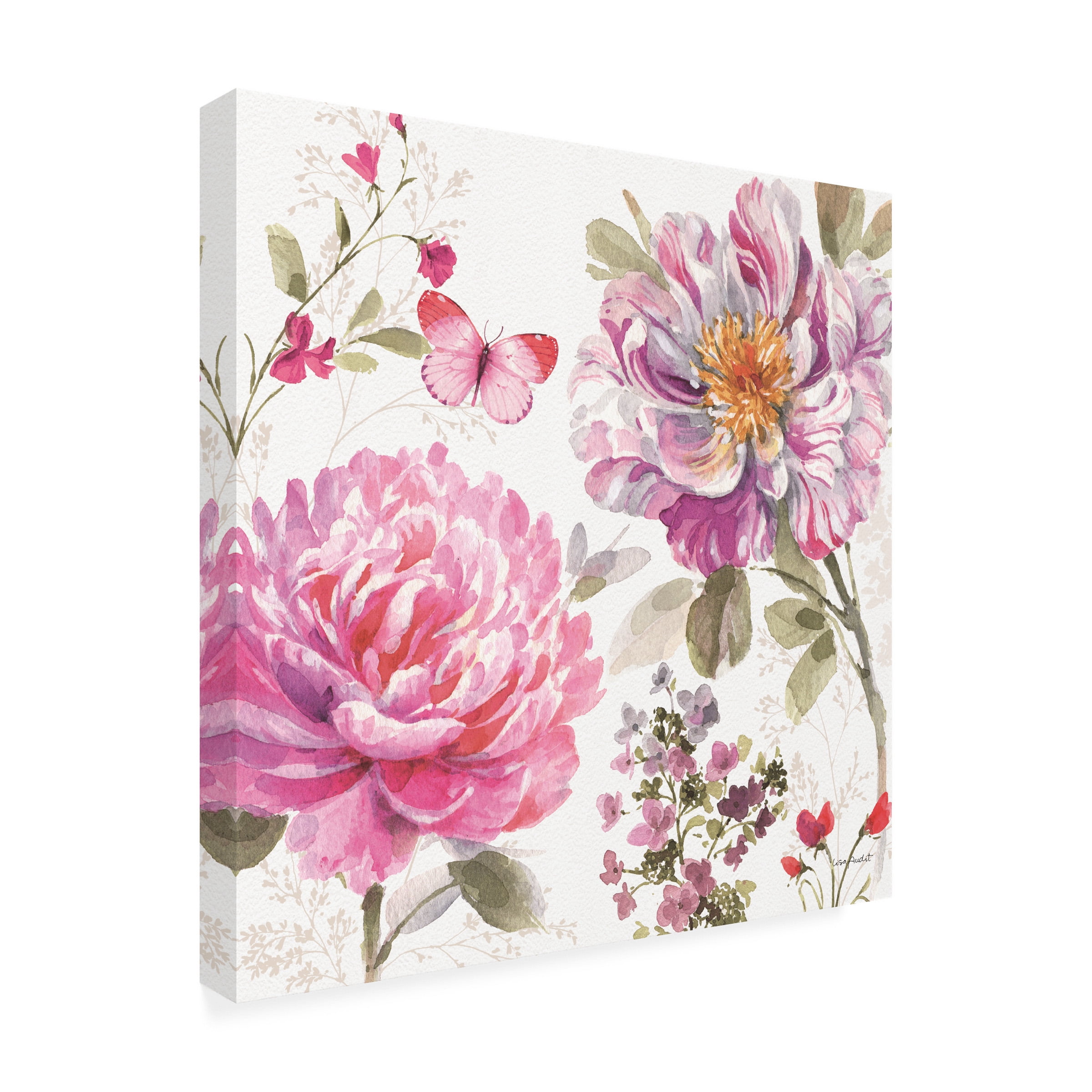 Lisa Audit 'Obviously Pink 20' Canvas Art