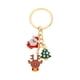 thumbnail image 4 of Llavero navideño, llavero de coche, accesorios para llaveros, bonitos dijes para monedero, Navidad con ciervos, 4 of 9