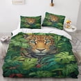 thumbnail image 2 of D pour Garçons Filles avec Housse de Couette Léopard, Faune, Animal, Pièces, Très Grand, 2 of 5