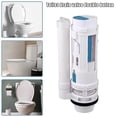 thumbnail image 3 of Water Tank Connected 2 Flush Fill Toilet Cistern Inlet Drain Button Repair Parts Water Outlet, 3 of 5