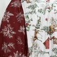 thumbnail image 5 of Southshore Fine Living, Inc. Christmas Comforter Twin Size Set, Farmhouse White Christmas, 5 of 8