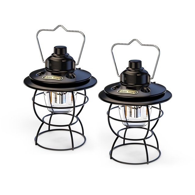 Greeniant Linternas de caballo colgantes con 3 modos de iluminación Lámpara de emergencia Dispositivo de aventura al aire libre Conveniente luz de noche Ropa Deportiva, Zapatos Negro Greeniant OD021100-01