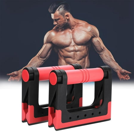Push Up Bars,Zerone Folding Plastic Push Up Stands Handles Bars with Foam Handle Fitness Exercise Home