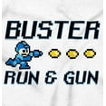 thumbnail image 2 of Classic 8bit Video Game Mega Man Romper Boys or Girls Infant Baby Brisco Brands 12M, 2 of 7