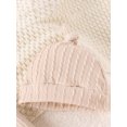 thumbnail image 2 of ZAXARRA Baby 3 Piece Clothes Outfits Solid Color Long Sleeve Rompers and Elastic Pants Beanie Hat Set for Infant Toddler, 2 of 7