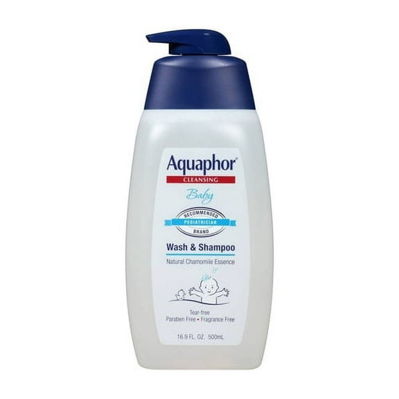 Aquaphor Cleansing Baby Wash And Shampoo, Tear Free, 16.9 Oz, 2 Pack